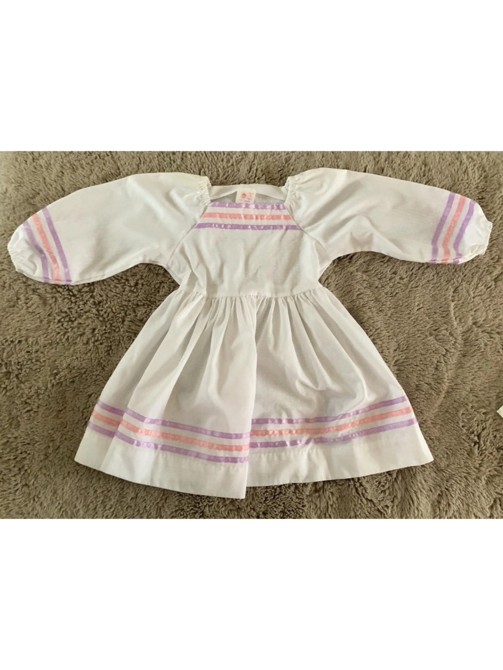 Vintage Love Brand The Ribbon Dress Girls Size 5 *Missing Belt Made In USA